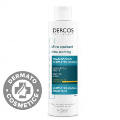 Sampon ultra calmant pentru par uscat Ultra Soothing Dercos, 200ml, Vichy