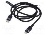 Cablu USB 2.0 Apple Lightning - USB C, 1m, VENTION
