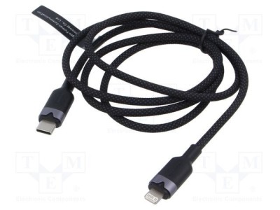 Cablu USB 2.0 Apple Lightning - USB C, 1m, VENTION foto