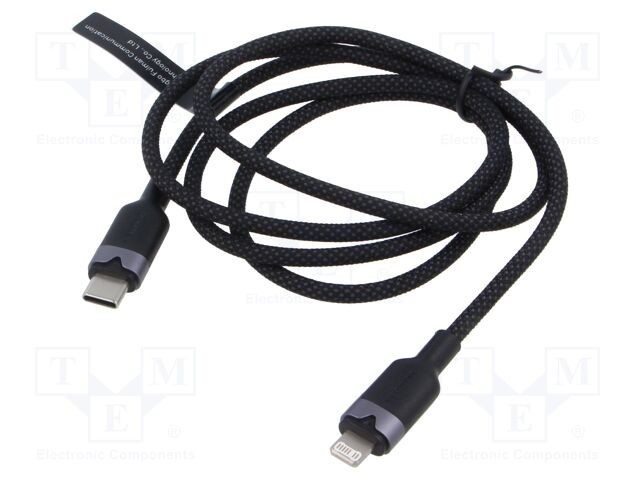 Cablu USB 2.0 Apple Lightning - USB C, 1m, VENTION