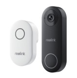 Sonerie video Wi-Fi Reolink D340W 5MP cu detectare persoane si pachete