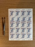 Summitul NATO, București 2008, coală de 20 de timbre cu tete-beche LP 1798f
