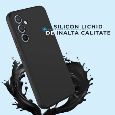 Husa Samsung A56 5G a566 A36 5G a366 Silicon Matte Negru foto
