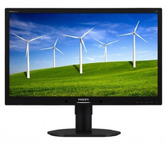 Monitor 24 inch LCD, Full HD, Philips 240B, Black, Panou Grad B foto