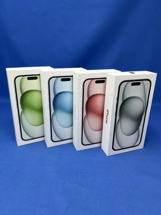 Cutie goala pentru iPhone 15 plus 15 pro 15 pro max originala