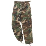 Pantaloni US BDU Ranger Woodland XL