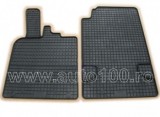 Covorase Cauciuc Smart Fortwo II (C451) 2007-2014, Petex Germania, Presuri Auto Interior
