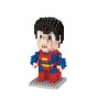 Set Micro block, 190 piese, Superman, 410CUB