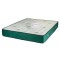 Set Saltea ortopedica, Memory Foam Crin, 160x200x25cm, fermitate tare, cu spuma poliuretanica, memory foam 5 cm, sistem de aerisire perimetral, Salt C