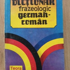 Dictionar frazeologic german-roman