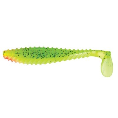 Set momeli soft/shad-uri Trendex Rib Tail, 11 cm, 3 buc/set, culoare verde foto