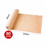 Hartie tip Fagure Honeycomb 80 g/mp &ndash; Rola 40 cm x 250 m, Ambalaj Ecologic din