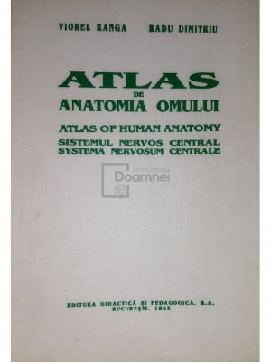 Viorel Ranga - Atlas de anatomia omului (editia 1993) foto