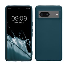 Husa Kwmobile pentru Google Pixel 7, Verde, Silicon, KWM000020IM001C foto