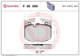 BREMBO P 06 099 PRIME LINE set placute frana,frana disc