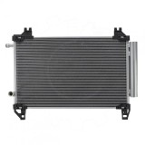 Condensator climatizare AC Toyota Yaris 20, motor: 1.0, 1.3, Condensator cu uscator integrat, 548x340x12, miez si rezervor din aluminiu brazat,