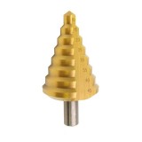 Vrt&aacute;k Strend Pro stupňovit&yacute; SD41, 10-45 mm, TiN, HSS rovn&yacute;, do kovu