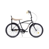 Bicicleta oras Pegas Strada 1 1s STRADA1ST1S261NGR, 16.5&quot;, Negru