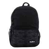 Ghiozdan tip rucsac cu model camuflaj, Negru, CMCLASS