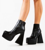 Cumpara ieftin Botine dama Vera Negre
