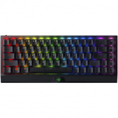 Tastatura gaming Razer BlackWidow V3 Mini HyperSpeed, Green Switch, Mecanica, HyperSpeed Wireless, Negru