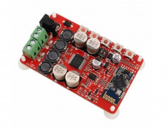Kit amplificator Clasa D, 2 x 50W, cu Bluetooth, TDA7492P foto