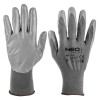 Manusi de lucru, poliester acoperit cu PU, 4131X, marimea 9 HardWork ToolsRange