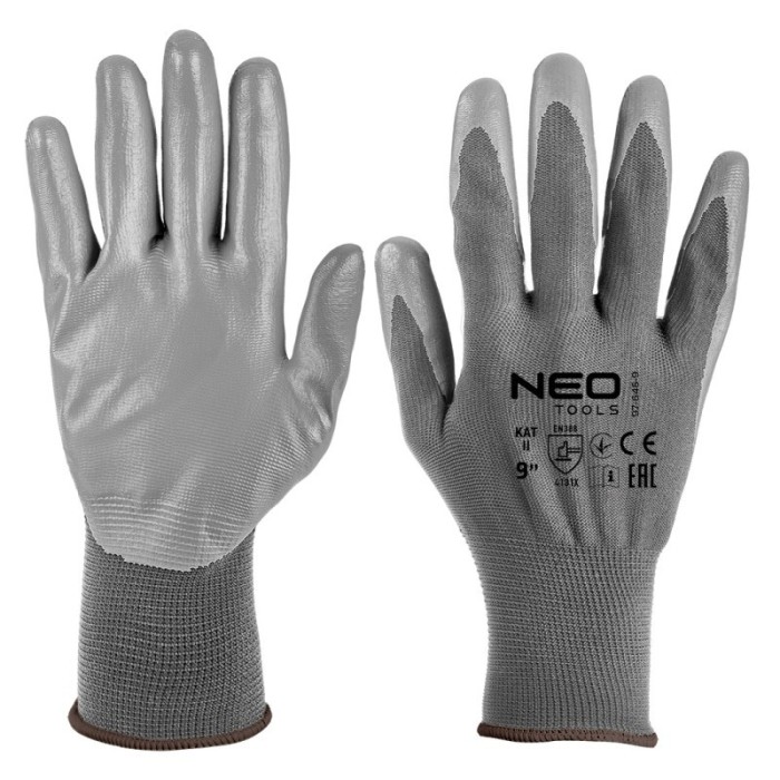 Manusi de lucru, poliester acoperit cu PU, 4131X, marimea 9 HardWork ToolsRange
