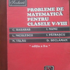 Probleme de matematica pentru clasele V-VIII-C.Basarab,I.Nanu
