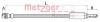 Conducta / cablu frana BMW Seria 1 Cabriolet (E88) (2008 - 2013) METZGER 4110145