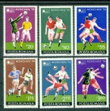 C3725- Romania 1974 Fotbal 6v.nestampilat MNH