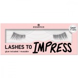 Gene false Lashes To Impress 03 - Half Lashes, 1 pereche, Essence