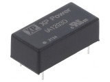 Convertor DC/DC 1W 12V la 3,3V/-3,3V DIP