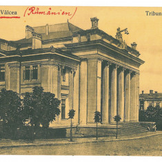 1770 - RM. VALCEA, Justice Palace, Romania - old postcard - used - 1917