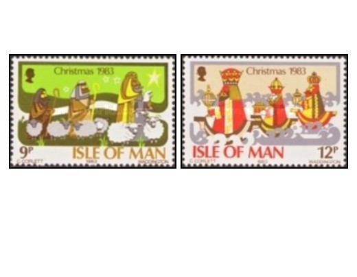 Isle of Man 1983 - Craciun, serie neuzata