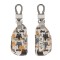 Husa Cheie Auto Kwmobile pentru VW 3 Butoane, Multicolor, Piele ecologica, KWM000011US006C
