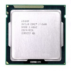 Procesor Intel Quad Core i7 2600 Sandy Bridge, 3.4GHz, socket 1155, cooler cupru foto