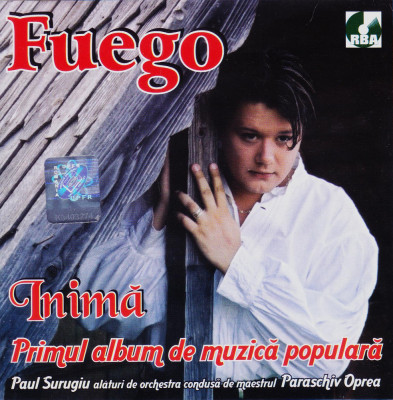 CD Populara: Fuego - Inima ( primul sau album de muzica populara; original ) foto