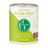 Pudra Matcha BIO Greenic, 110g, Vegana, Fara Gluten, Fara Lactoza, Pentru Smoothie-uri