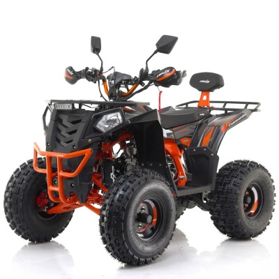ATV Asix Comander 125cc, roti 8&amp;quot;, 1+1 viteze, culoare negru/portocaliu Cod Produs: MX_NEW A6-COMA11251-5 foto