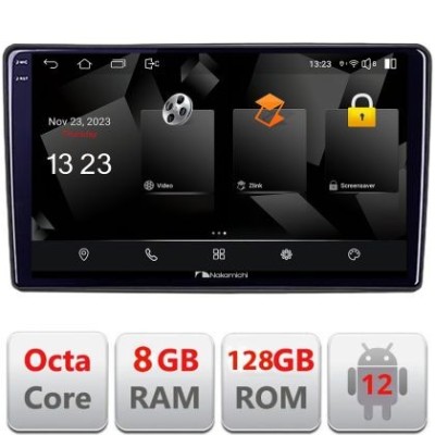 Navigatie Alfa Romeo 159 2005-2011 Nakamichi NAM5960PRO Octa core 8+128 carplay android auto radio gps internet CarStore Technology foto