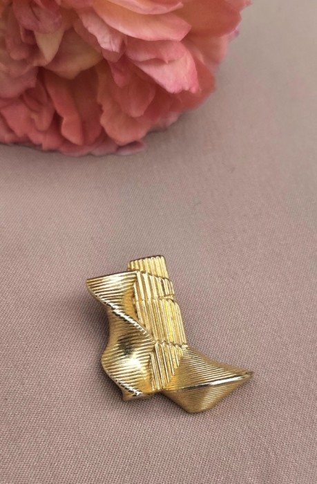 BROSA-PIN DIN METAL, Claude Montana, ANII&#039;80