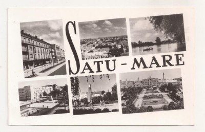 RF45 -Carte Postala- Satu-Mare, circulata 1961 foto