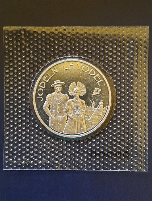 Moneda comemorativa - 20 Francs &quot;Joseln le Yodel&quot;, Elvetia 2017 - A 3302