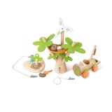Set de joaca Plantarea copacilor E-car Hape, Colectia Green Panet Explorers, 7 piese