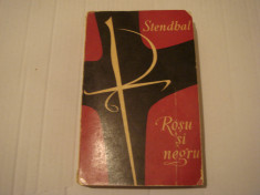 Rosu si negru - Stendhal Editura Dacia 1971 foto