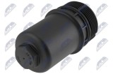 Capac, carcasa filtru ulei Audi A3 2017-, A4 2017-, A6 2016-, Q7 2017-, TT 2016-; 06L115401A; NTY, aftermarket