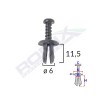 Clipsuri Fixare Auto Negre, Set 25 Buc, Compatibile Renault/Seat, 61628