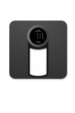 Cantar de persoane ETA SlimFit 9781 90000, precizie 100 grame, baterie Li-Ion 3.7 V, 200 mA, incarcare USB, maxim 150 kg, negru