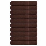 Gossi prosoape frogn 10 buc., maro, 100x200 cm, 360 g/m2